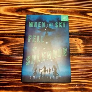 When the Sky Fell on Splendor by Emily Henry (2019, Hardcover) BOTM Edition